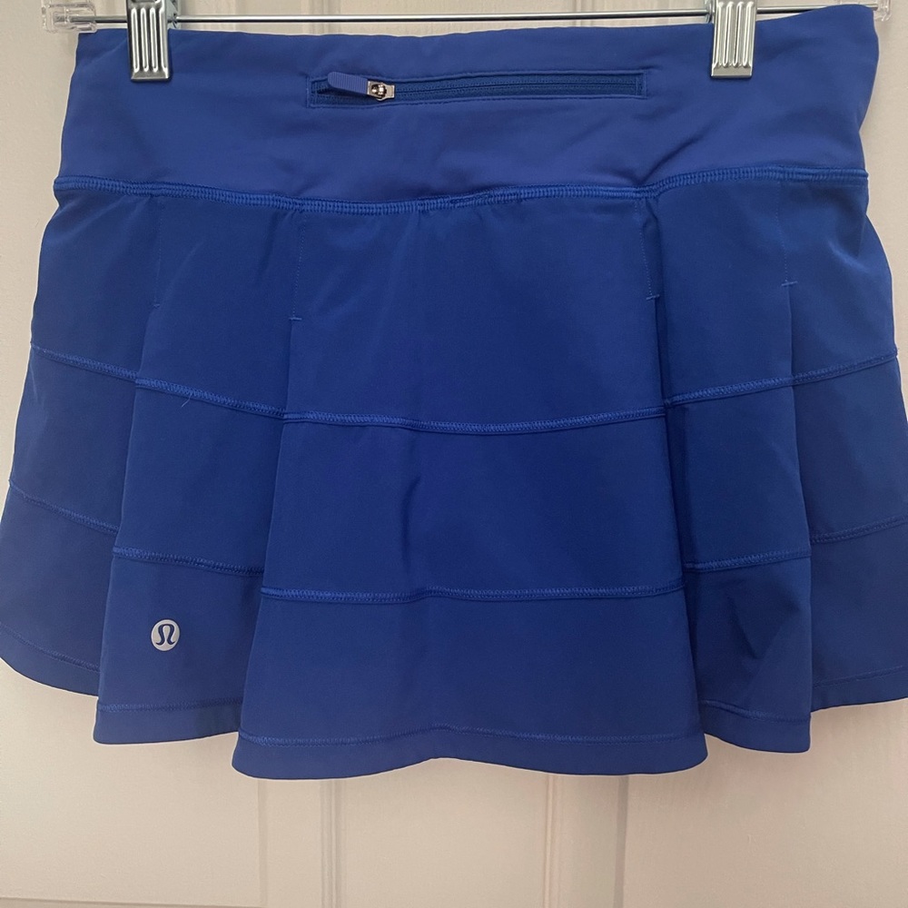 Lululemon Pace rival mid-rise skirt blue!